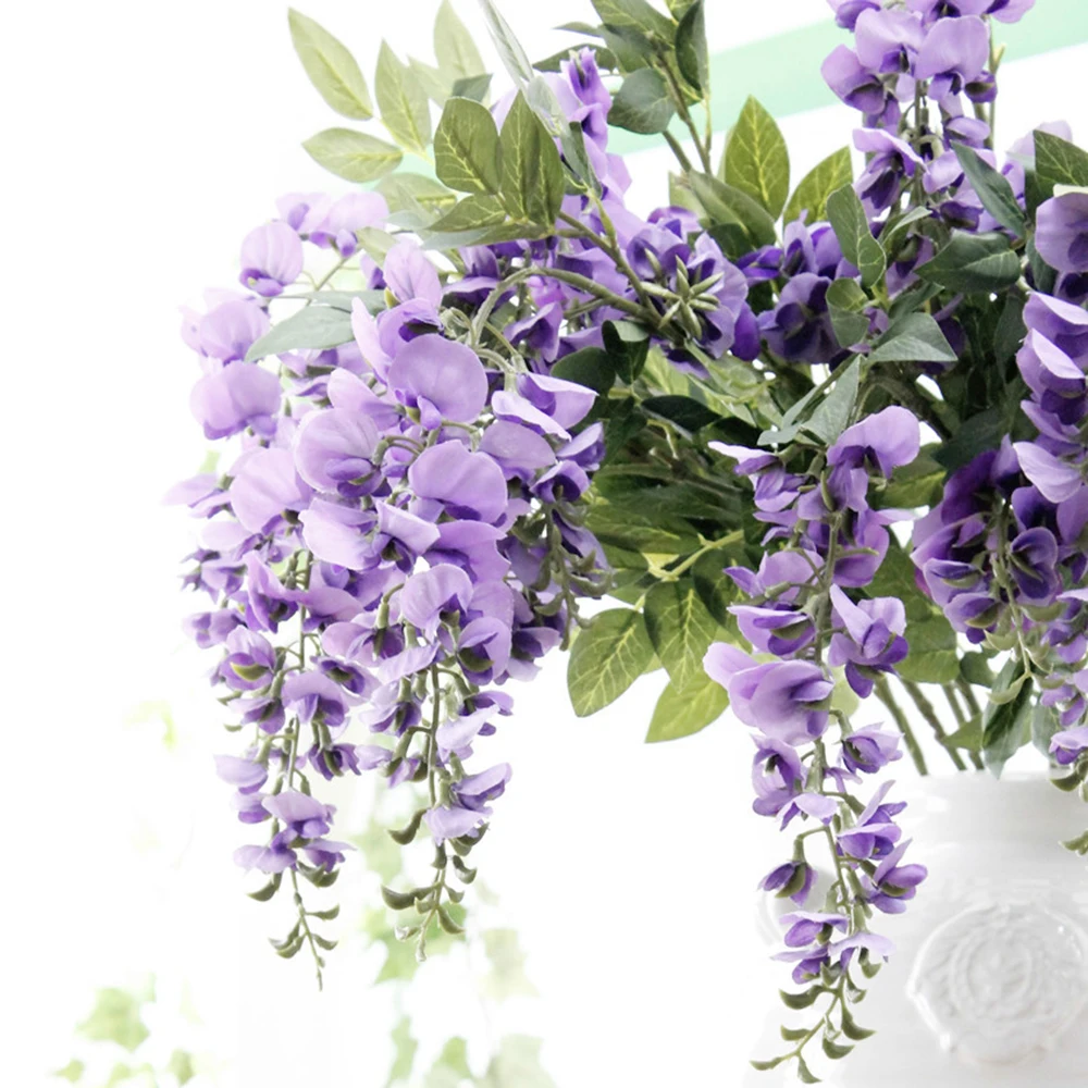 Artificial Flower Wisteria Flower Fake Flower Pea Wedding Photographic