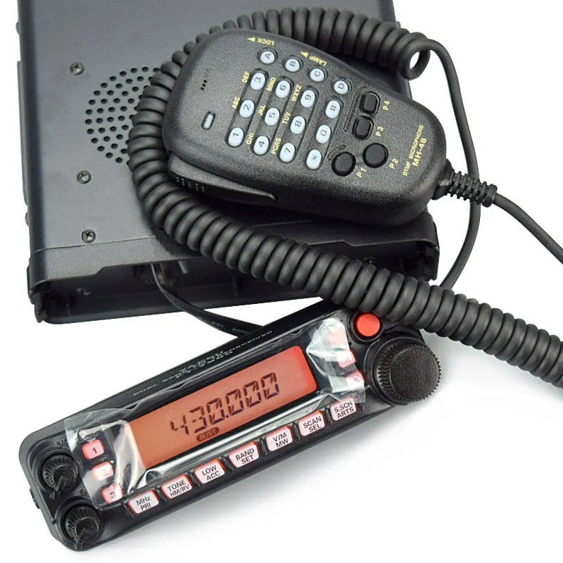 Yaesu FT 7900R Автомобильная радиостанция VHF UHF двухсторонняя радиосвязь рация 50 км