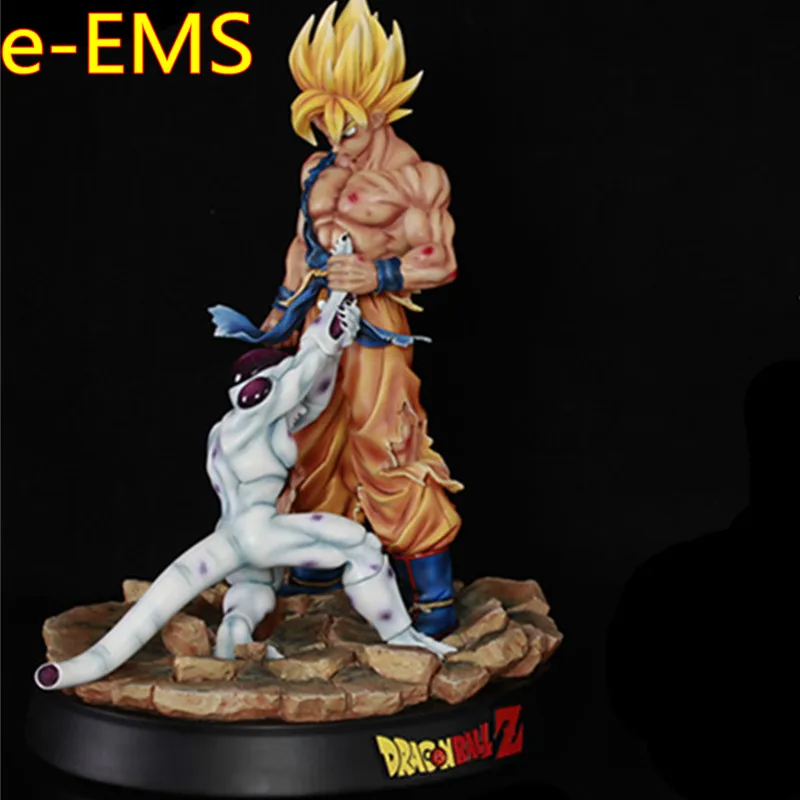 Dragon Ball Z Dbz Super Saiyan Goku Vs Frieza Statue Gk Resin Figure In Stock Toys Hobbies Fzgil Action Figures