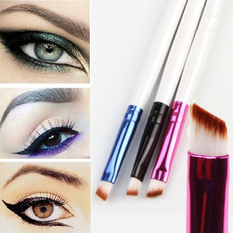 

1PC Super Soft Professional Oblique Makeup Eyebrow Brush Eyeshadow Blending Angled Brush Comestic Make up Tool que