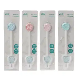 Зубная щётка аксессуары леденец Детские скребок для чистки языка ребенка язык скребок очиститель Baby Care Рождественский подарок для