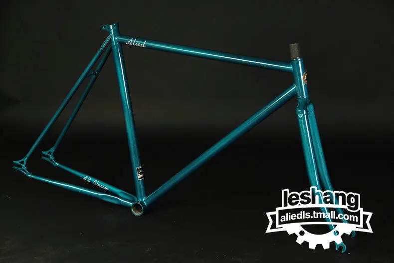 Cheap single speed Fixed gear bike frame 4130 Chrome molybdenum frame 50 cm 52 cm 54 cm road Bike frame customized color 12