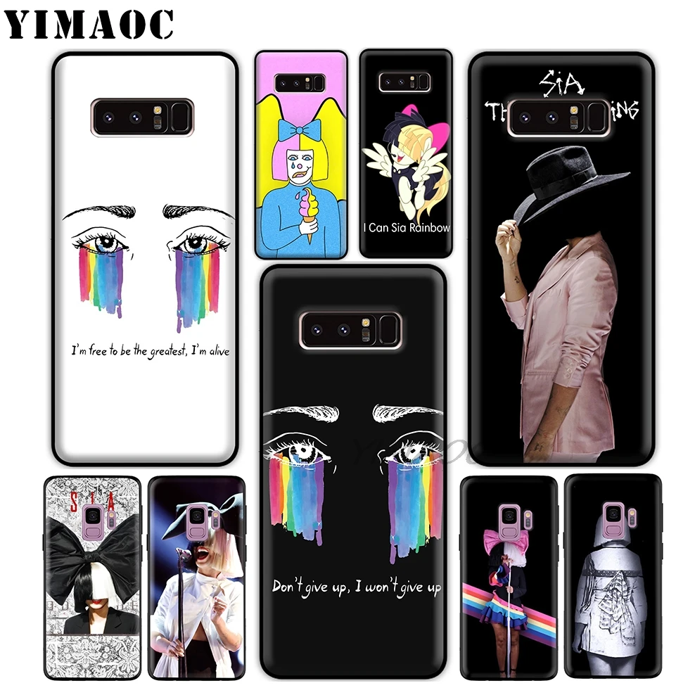 YIMAOC Sia самый большой Мягкий ТПУ силиконовый чехол для Samsung Galaxy S10 S10e S9 S8 Plus S7 S6 Edge &amp