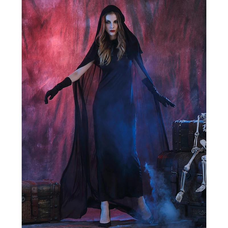 Damen The Walking Dead Zombie Braut Horror Halloween Phantasie Mantel Kleid Kostum Horror Schwarz Weibliche Geist Party Volle Outfit Cosplay Female Cosplay Dress Cosplaycosplay Outfits Aliexpress