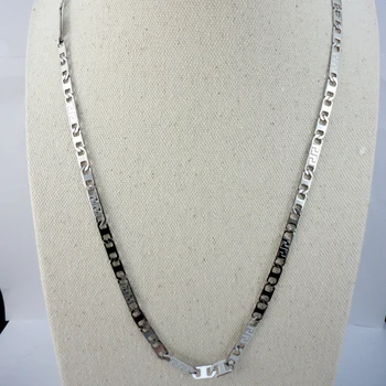 

30Pcs 1Lot 21.65 inch Blade Stainless Steel Torques Chain 55Cm Never fade Necklaces For Women Fashion Jewelry LR507