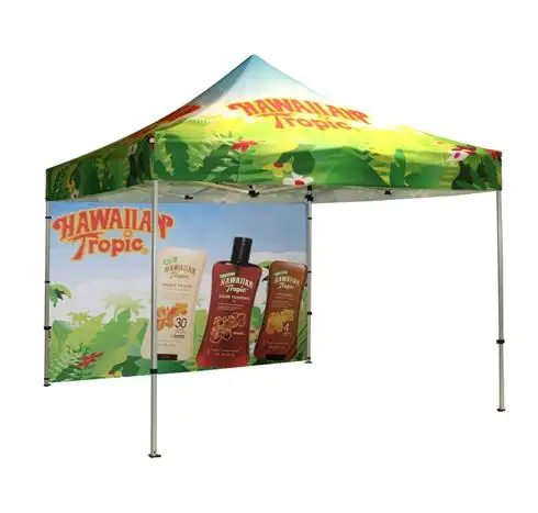 

Promotional pop up tent with customized logo,advertising tent top printing,Dye Sublimation Printing Tent Top