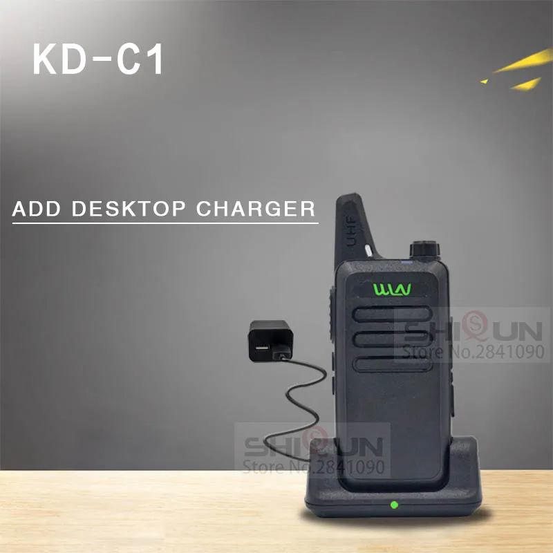 Портативная мини рация WLN 1 шт. двухсторонняя UHF RT22 talki walki 5 Вт портативная 400 470Mh