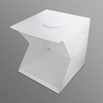 

100% New 40cm Lightbox Mini softbox LED Photo Studio Folding Light box Room Photography Backdrop Light Box Softbox Tent Kit