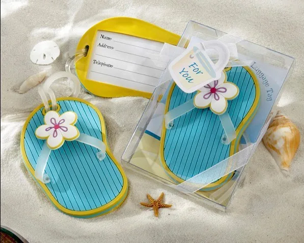 beach themed flip flops