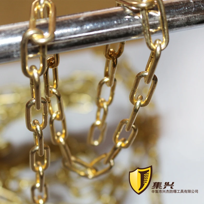 

3mm in diameter , Explosion-proof chain, solid copper chain, pure brass chain