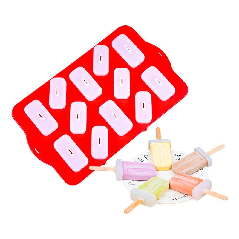 

Silicone Ice Cream Mold Popsicle Molds Child Ice Lolly Making Tool Homemade Ice Cubes Kitchen Gadgets Dining Bar Accessories
