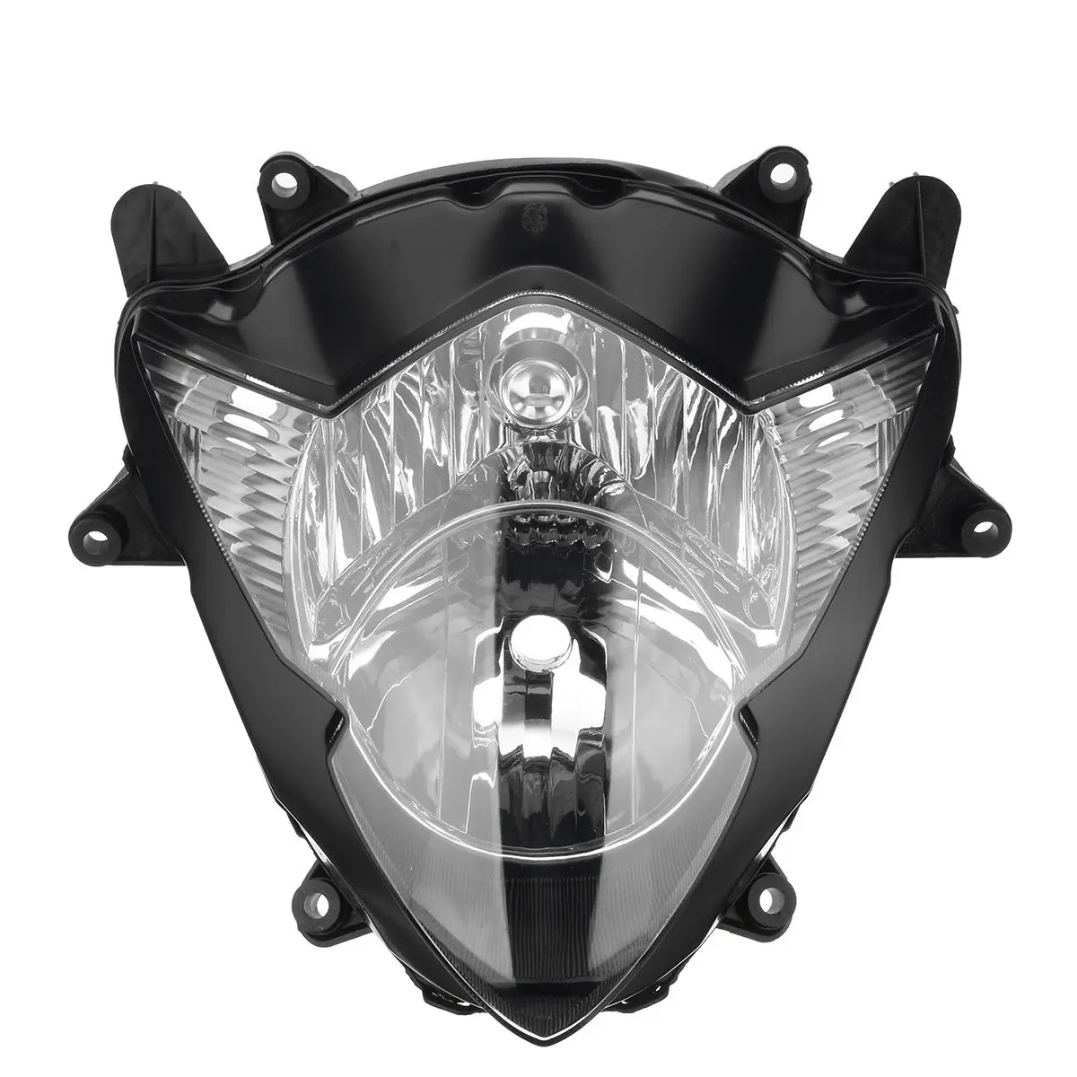 

Motorcycle Front Headlight Head Lamp For Suzuki GSXR 1000 K5 2005-2006 GSX650F Black Cover and Clear Lens