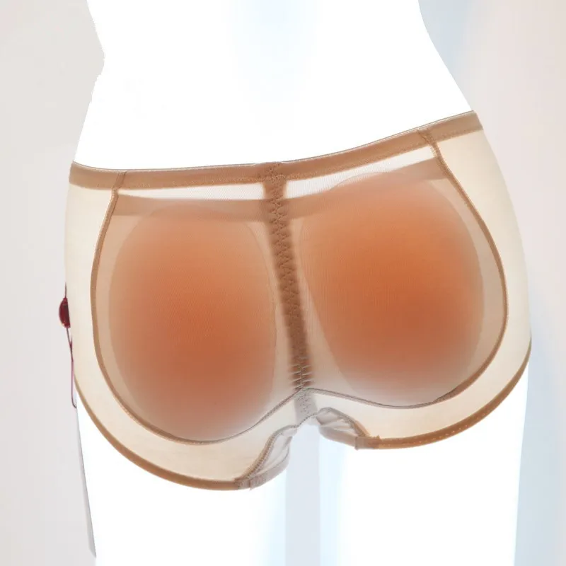 

2019 summer high waist abundant fake push up padded panties butt lifter hip pants sexy buttock underwear control panties women