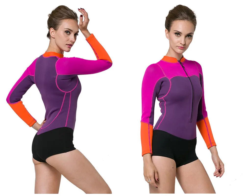 3-Wetsuit-Wet-Suits-2mm-Front-Zipper-Womens-Wetsuits-Sexy-Design