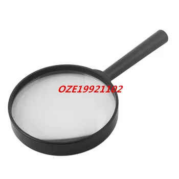 

1PCS Plastic Frame Handheld Lens 4X Multiple Magnifier Magnifying Glass 90mm Dia