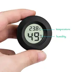 Прибор для домашнего устройства влажность измерительный гигрометр Электрический термометр белый/черный инструменты открытый бытовой