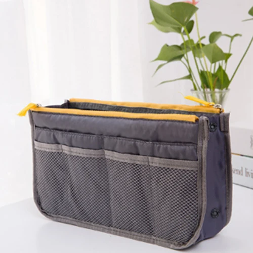 Organizer Insert Bag Women Nylon Travel Insert Organizer Handbag Purse