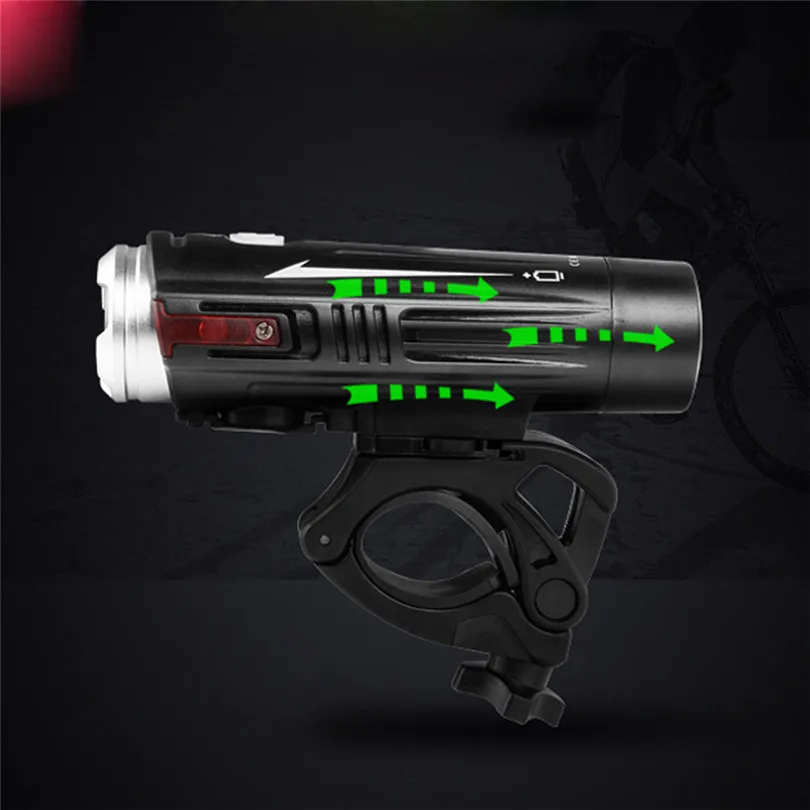 CYCLE ZONE  USB Rechargable Bicycle Front Light Bike LED Lamp Headlight Flashlight built-in baterry A30 CYCLE ZONE  USB Rechargable Bicycle Front Light Bike LED Lamp Headlight Flashlight built-in baterry A30