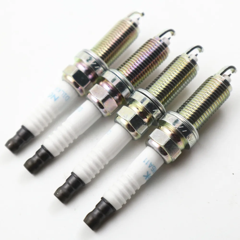 

4pcs II iridium spark plugs DILKAR6A11 22401-JA01B for Nissan Alitma Cube Sentra Versa laser iridium spark plugs 22401JA01B 9029