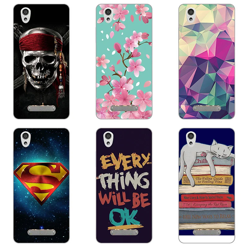 hard Plastic phone case cover For ZTE Blade x3 shell Colorful printing design Painted Flower |
