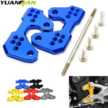 

for yamaha YZF-R3 CNC Aluminum Motorcycle Rearset Base Foot Pegs Rear for yamaha YZF-R3 YZFR3 YZF R3 R25 2015 2016 15 16
