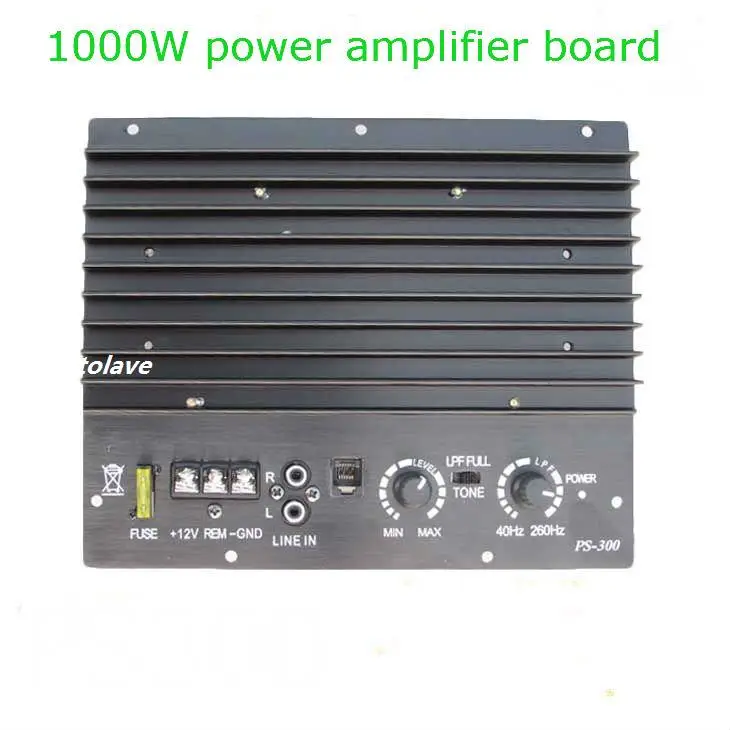 12V 1000W big power car audio power font b amplifier b font scooter 10 inch font