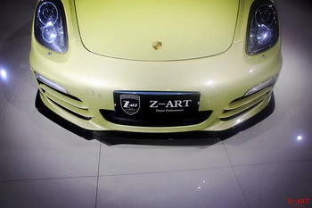 

2012-2016 Z-ART for Porsche Boxster carbon fiber front lip for Porsche Boxster carbon fiber front spoiler for Porsche 981