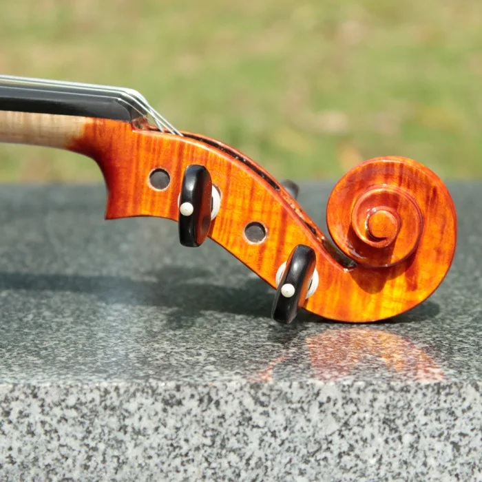 Твердая древесина выполнения Класс осмотр ручной работы скрипка для взрослых и детей, инструмент для скрипки