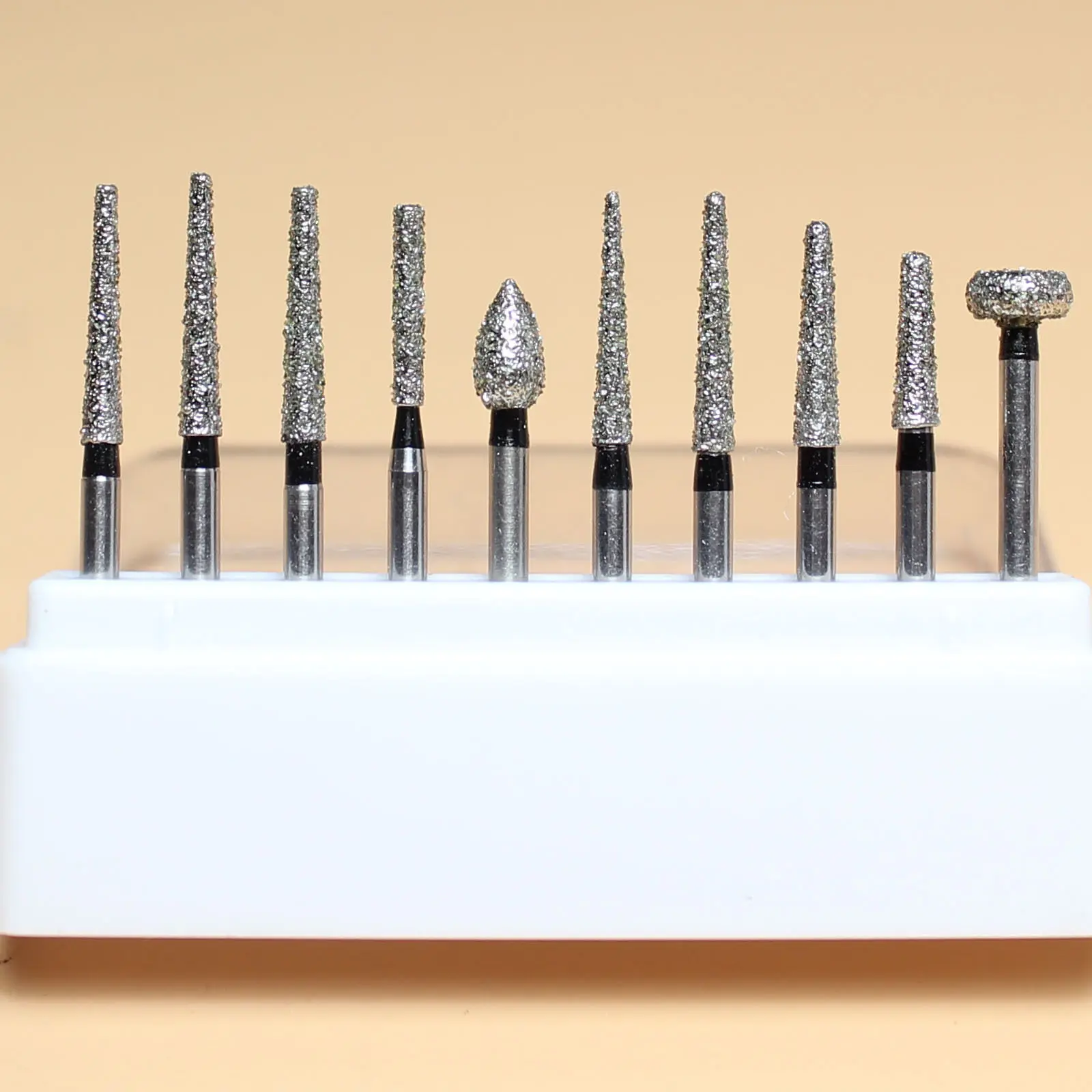 Dental Black Diamond Burs Drill Kit Gingiva Protection High Qualityin
