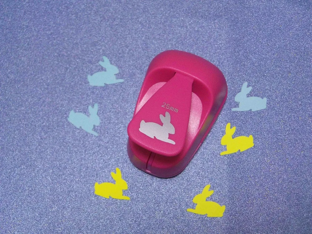 

2-2.5CM diameter Lovely Rabbit cutter EVA foam punch paper punches for greeting card handmade ,Scrapbook puncher free shipping