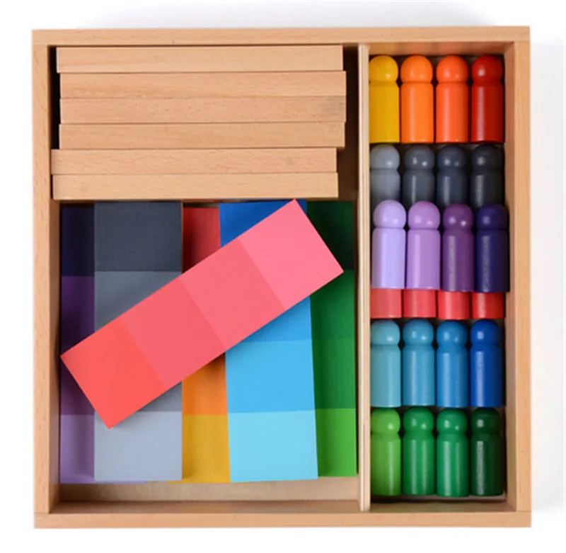 New Wooden Baby Toy Montessori 24 Pieces Color Resemblance Sorting Task Wood Early Childhood Preschool Kids Baby Gifts New Wooden Baby Toy Montessori 24 Pieces Color Resemblance Sorting Task Wood Early Childhood Preschool Kids Baby Gifts