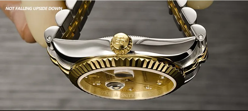 Качественные мужские наручные часы бизнес стиля. Произведены Holuns в году. Механические, водонепроницаемые и из нержавеющей стали. Ограниченный выпуск