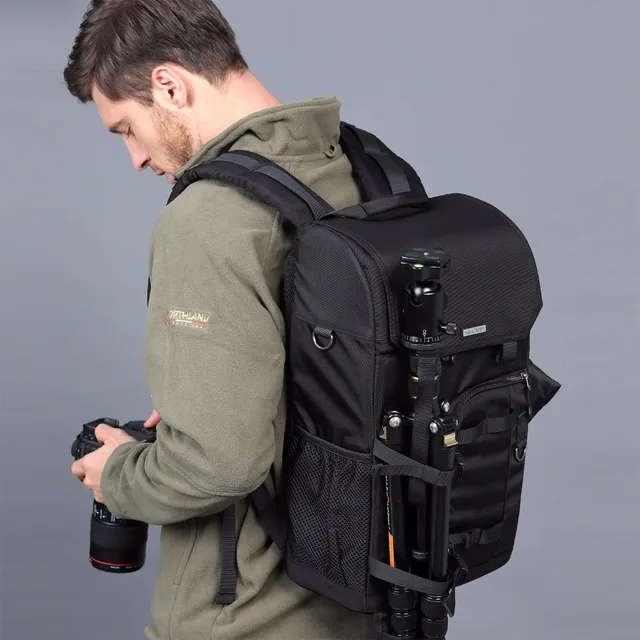 K&F CONCEPT NEW Waterproof Camera Backpack with Raincover Big Capacity