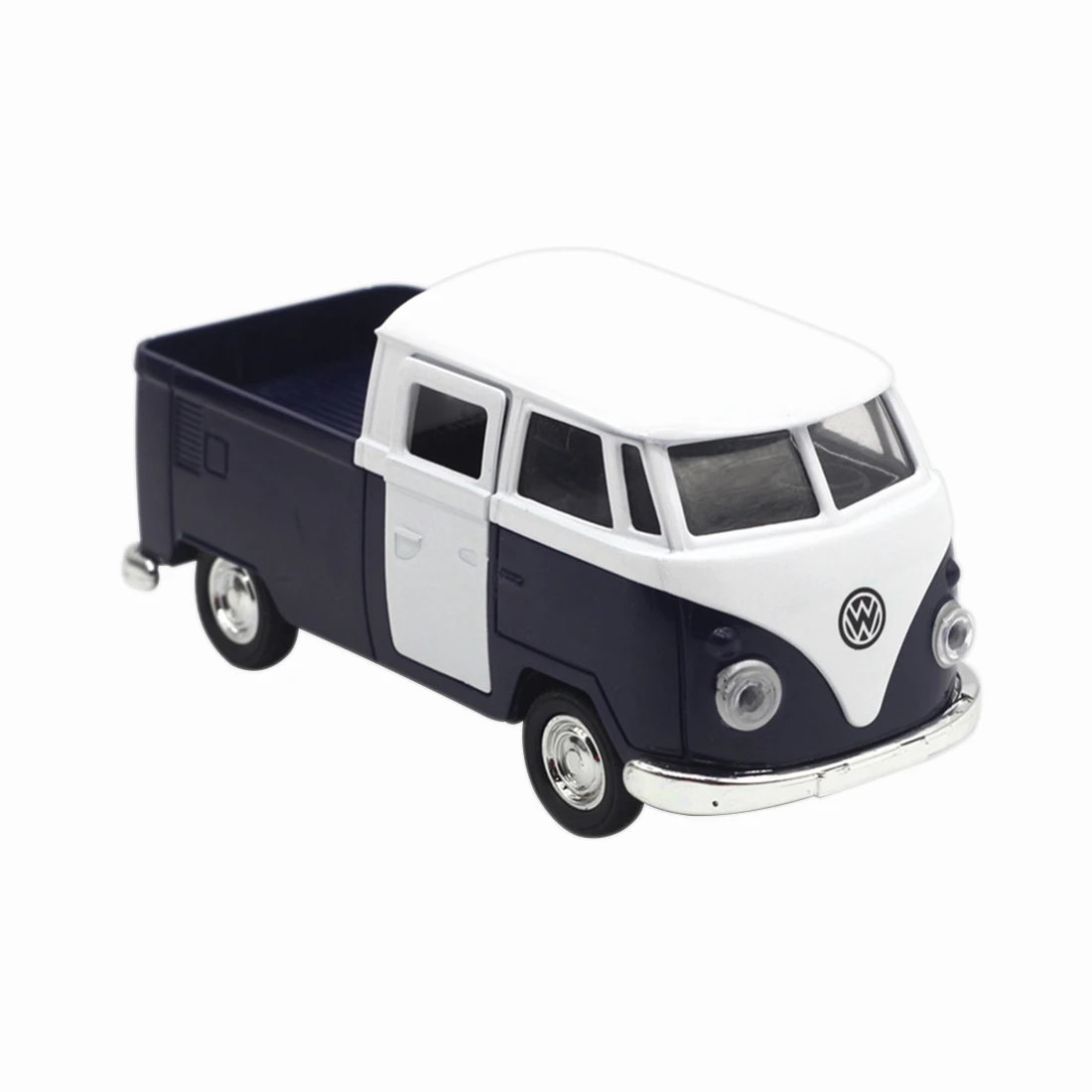 MALI Blue simulation 132 sound and light music retro van van toy car