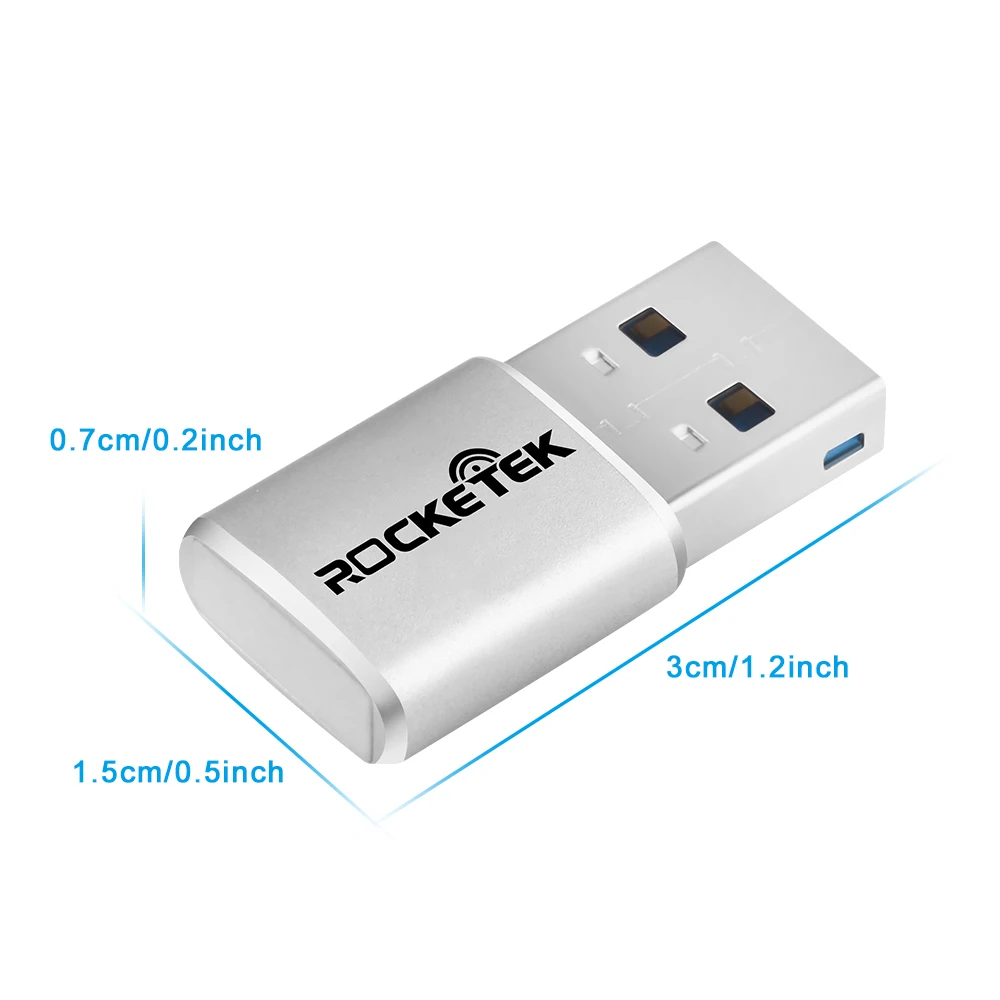 Rocketek usb 3,0 мульти памяти OTG телефон кард-ридер 5 Гбит/с Алюминиевый адаптер TF micro SD ПК компьютер ноутбук аксессуары
