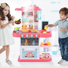 Детские забавные классические ролевые игры, кухонные игрушки, имитирующие шеф-повара, светильник, кухонные наборы, Поварская забавная игра, подарок для девочек, игрушки для девочек, miniatur