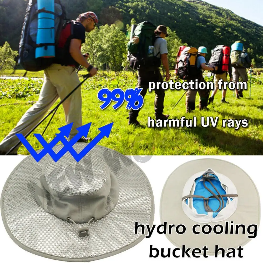 Охлаждающая шляпа Arctic Hat летняя повседневная с защитой от ультрафиолета солнца и