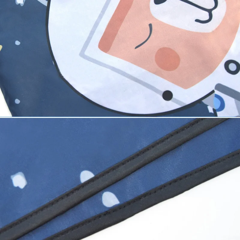 Автомобиль мультфильм милый космонавт магнит боковое окно солнцезащитные очки лобовое стекло Солнцезащитный козырек задняя сторона Авто Окно Солнцезащитный козырек для детей