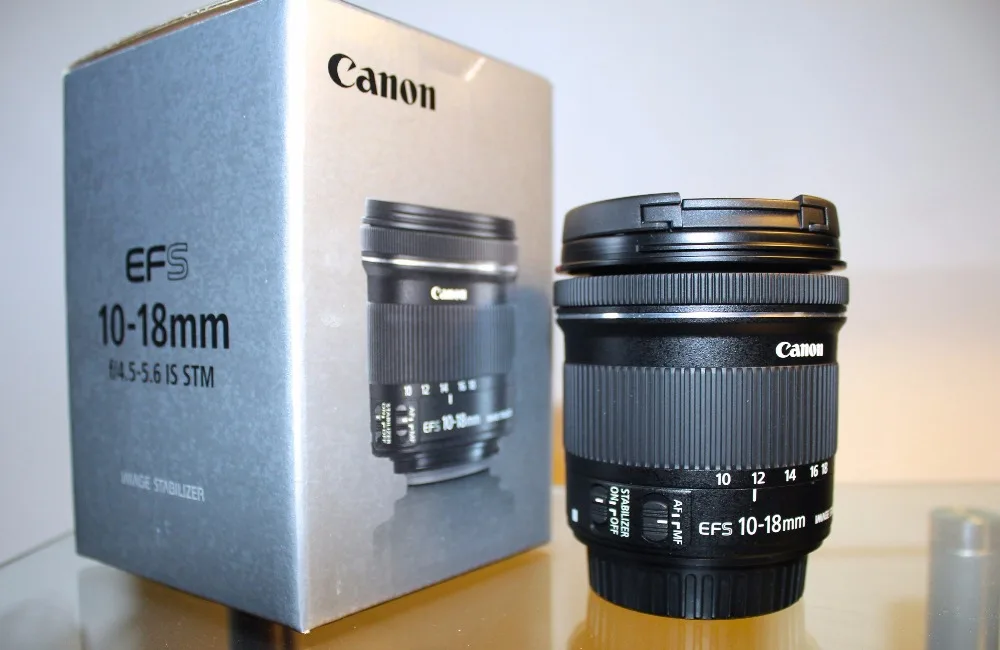 Canon EF-S 10-18 мм f/4,5-5,6 IS STM Широкоугольный объектив с переменным фокусным расстоянием для 650D 700D 750D 760D 77D 800D 70D 80D