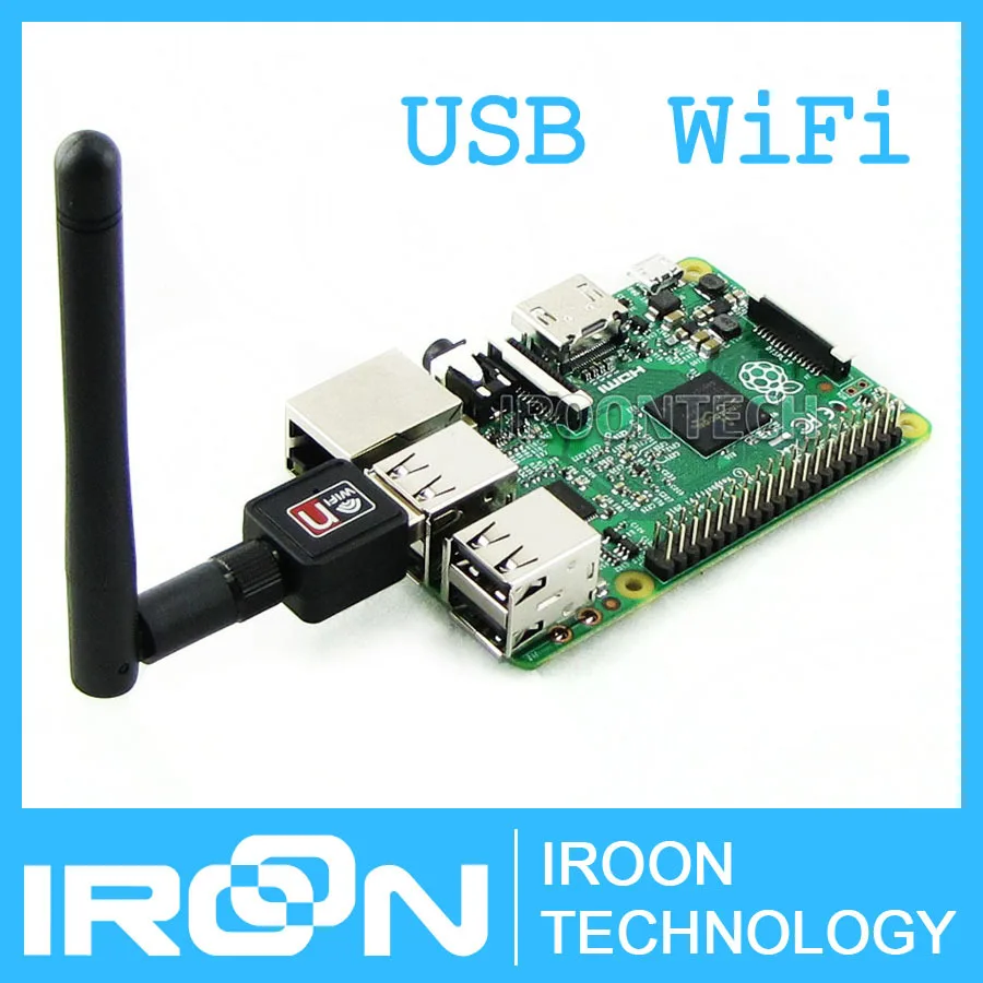 medlem boks heltinde Mini 150m Raspberry Pi 2 Wifi Usb Adapter Dongle With Antenna Rtl8188cus  Wireless Network Lan Adapter,support Ap,works With Pc - Demo Board -  AliExpress