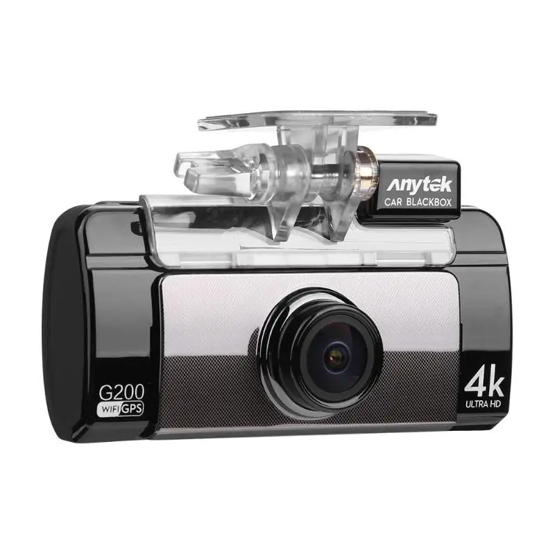 

Anytek G200 2.7" IPS Touch Screen 4K UHD WiFi Car DVR Camera Dual Lens GPS Logger Video Recorder Night Vision G-sensor Dash Cam