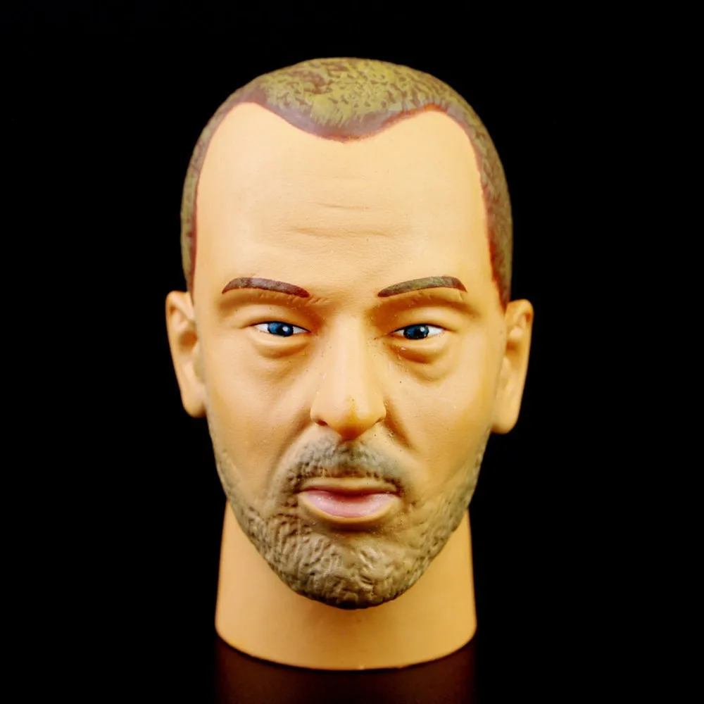 Hot Sale 1/6 Scale Male Head Sculpts Model Toys Head Carving With Beard