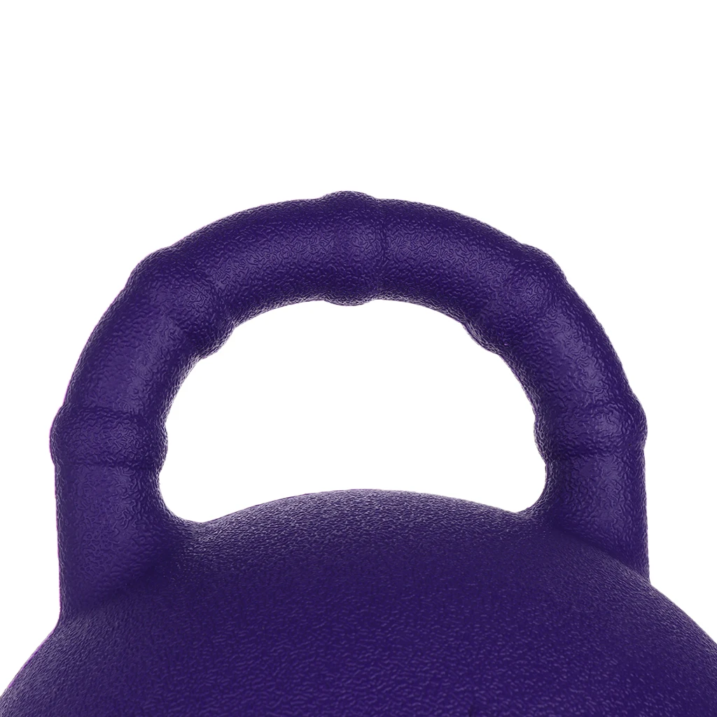 MagiDeal Purple Horse Pony Bounce Jolly Game Ball Stable Field Toy Anti-Burst Dog Soccer Balls with Handle