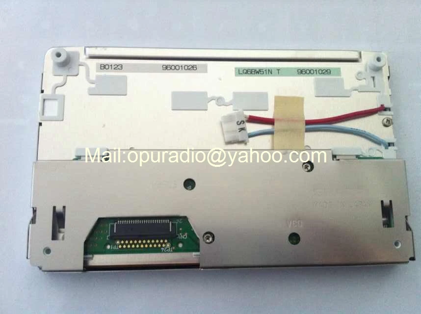 

LQ6BW51N LQ6BW51NT LQ6BW50N LQ6BW50M New Original 5.8 inch LCD Display for GTR / Cefiro Nissan GPS Navigation Audio by SHARP