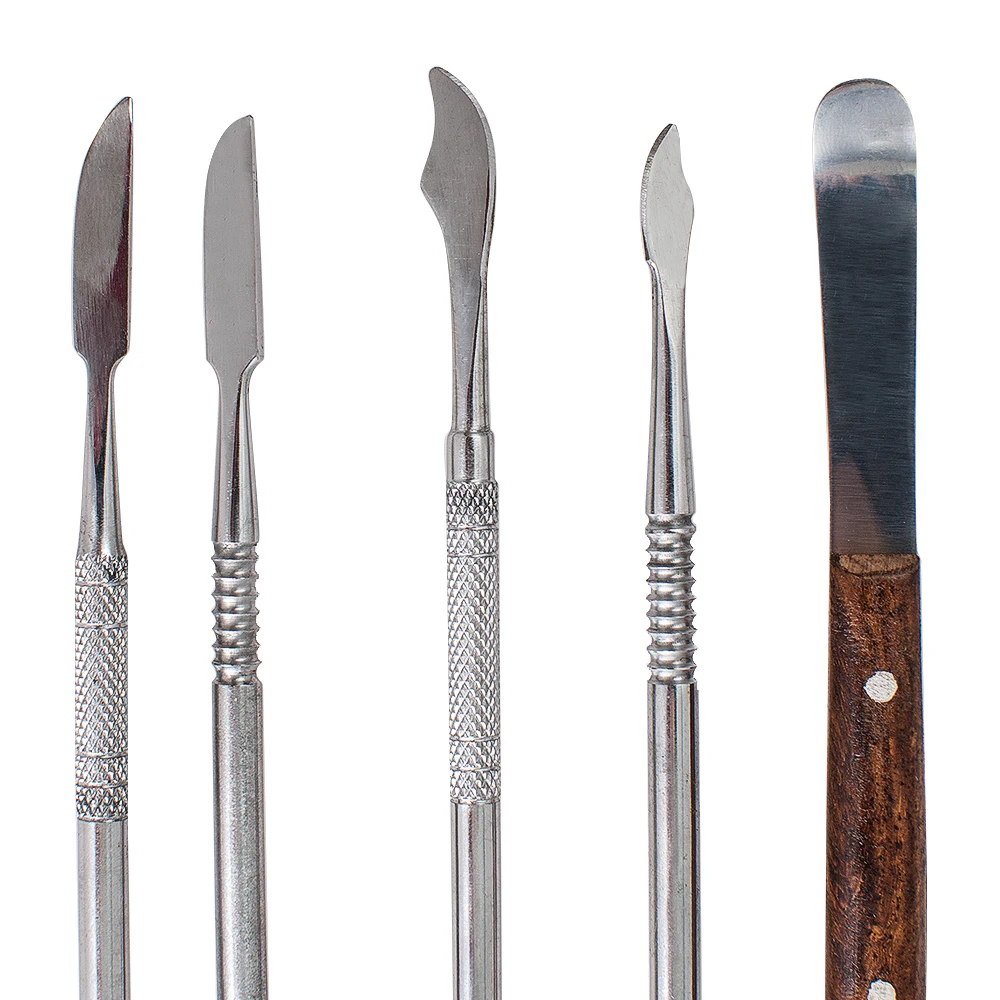 Зубная лаборатория из нержавеющей стали набор зубных восков набор инструментов для резьбы инструмент