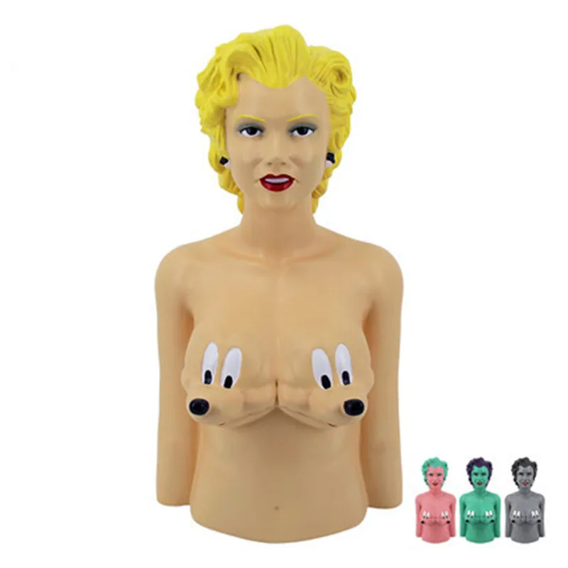 

52CM OriginalFake KAWS Marilyn Monroe X Mickey Mouse Bust Medicom Toy PVC Action Figure Model Giocattolo G1201