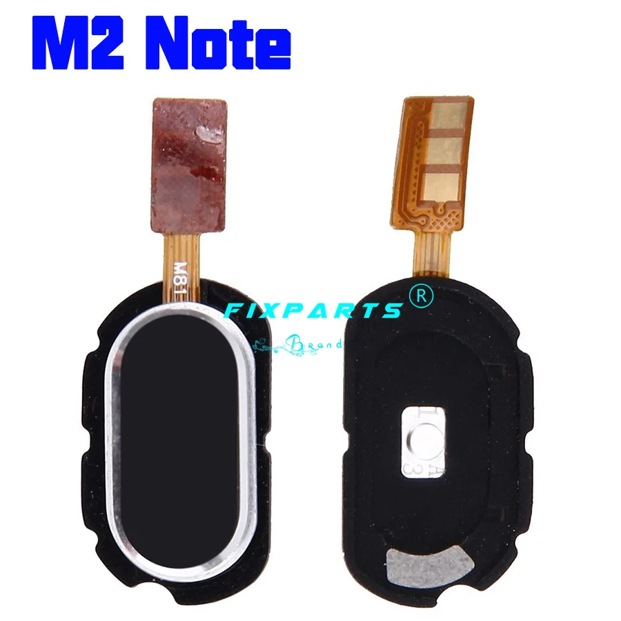 Meizu MX5 Кнопка Домой M2 M3 M5 Note Распознавание отпечатков пальцев сенсором ID гибкий кабель лента запасные части Кнопка Meizu MX5