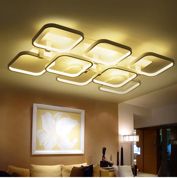 

Thin aluminum acrylic LED ceiling lamp Living room bedroom study restaurant lights Office & commercial premises Ceiling lights
