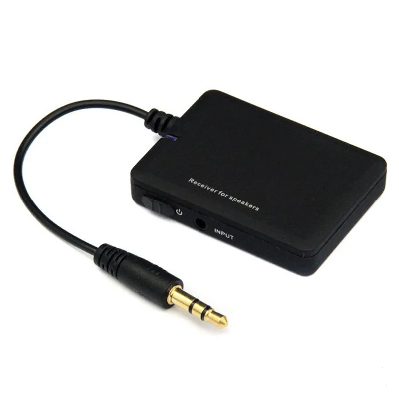 Portable Mini Bluetooth Audio Receiver Wireless 3.5mm Music Speaker
