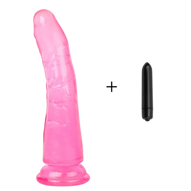 Erotic-Soft-Jelly-Dildo-Realistic-Bullet-Vibrator-Anal-Dildo-Strap-On-Big-Penis-Suction-Cup-Toys.jpg_640x640 (2)